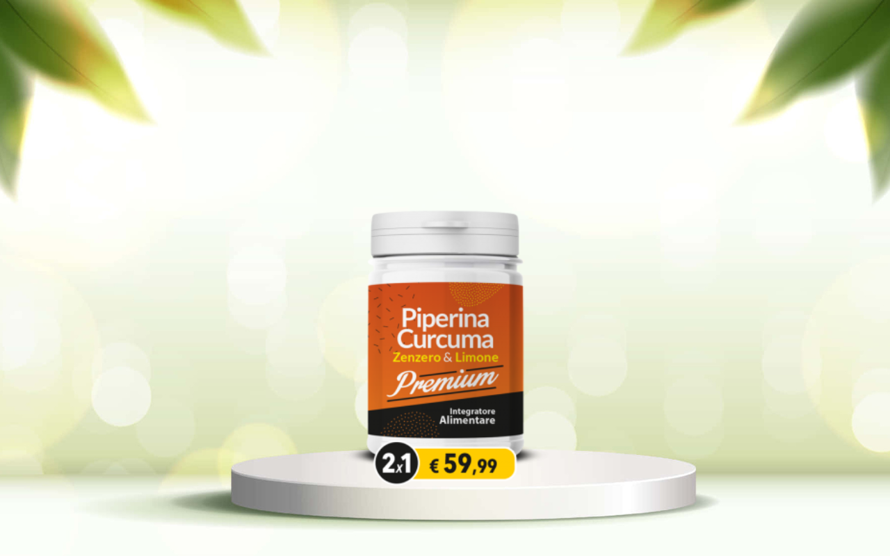 Scopri i benefici detox con piperina e curcuma: ordina ora e ritrova il benessere