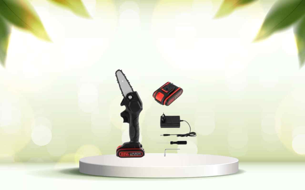 Mini motosega a batteria: semplifica la potatura e velocizza il giardinaggio